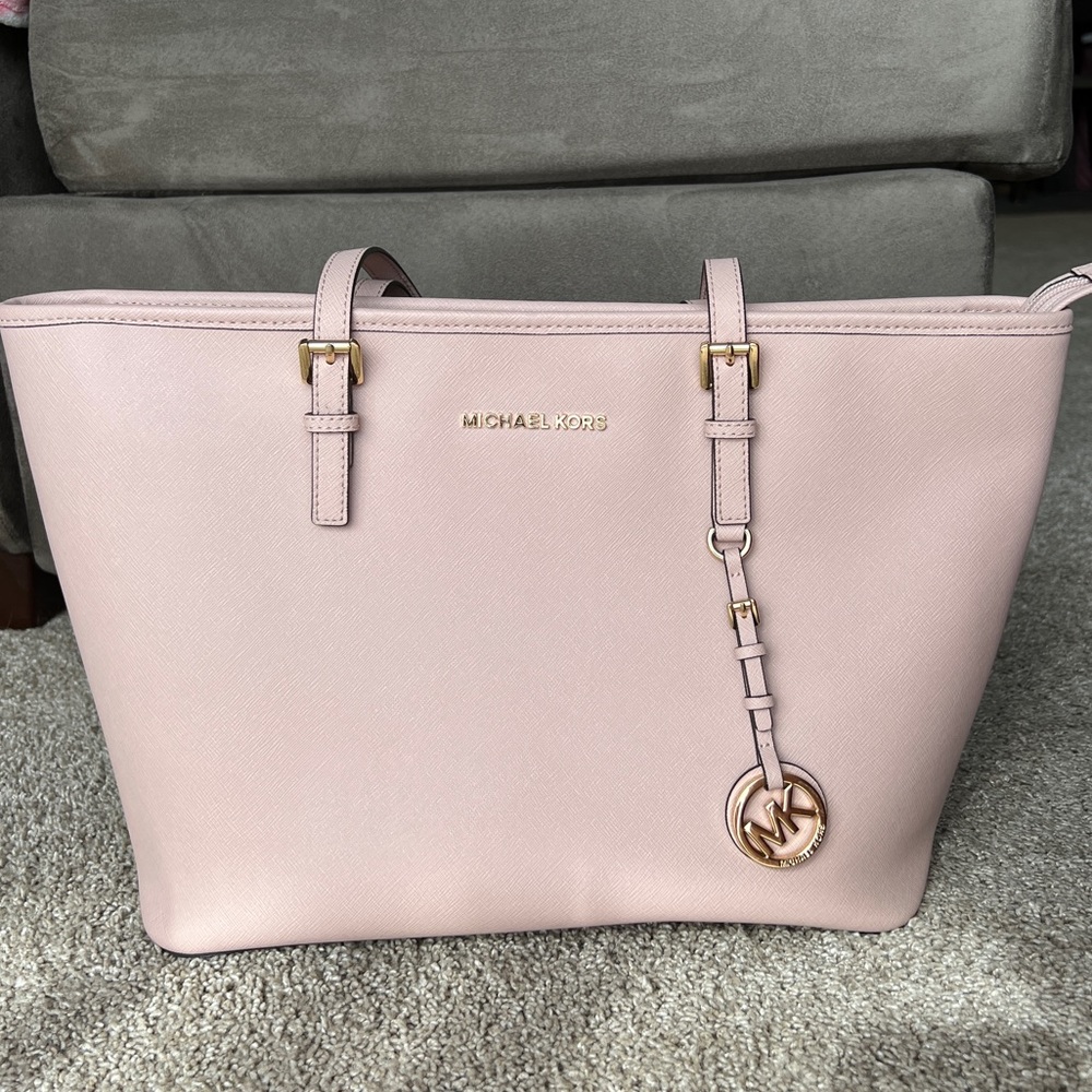 Pink Michael Kors Tote